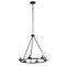 Maxim Lighting Sentinel 6-Light Chandelier 25255CLBK - alternate 1